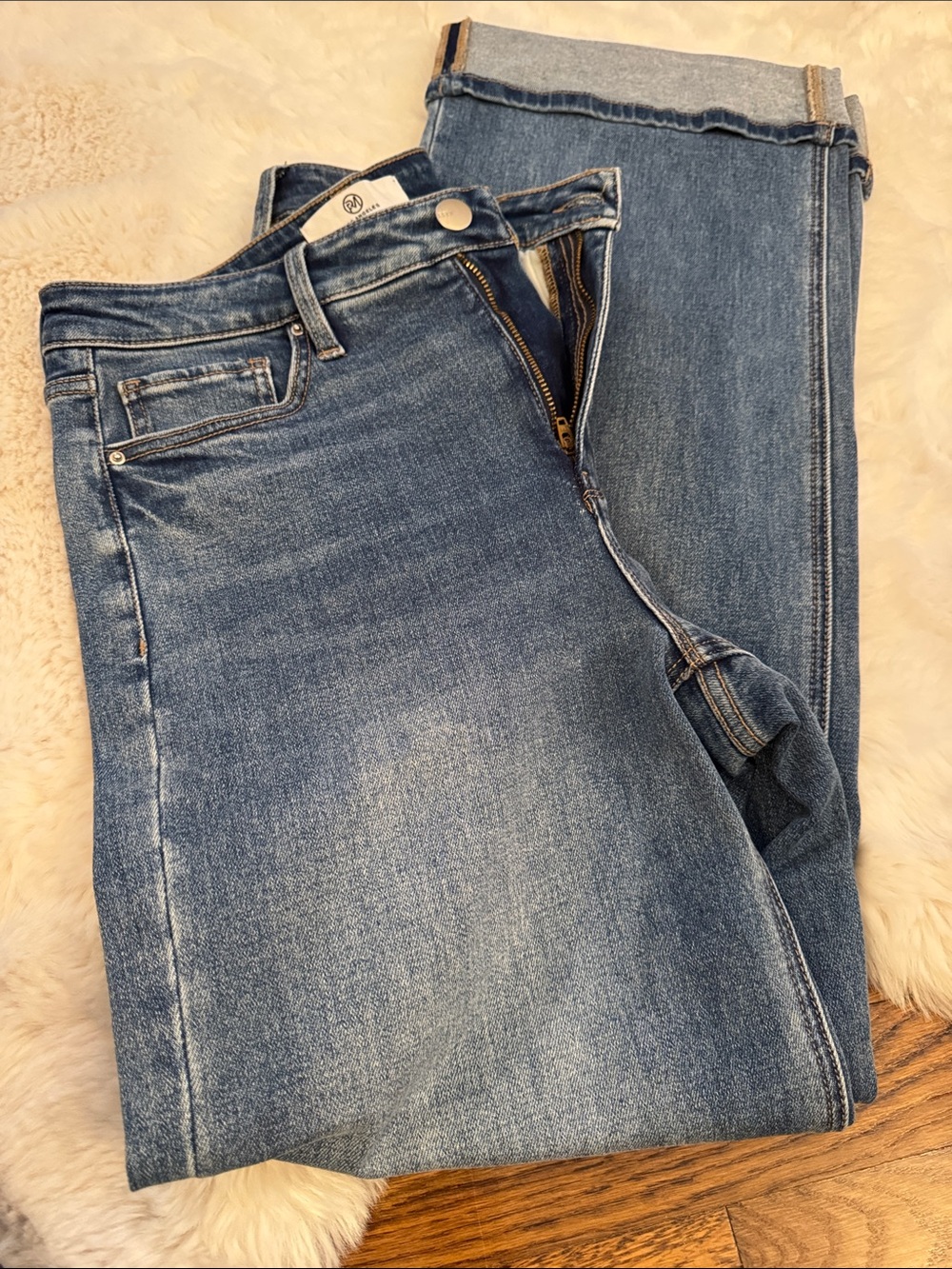 RFM LA Classic Women's Blue Stretch Denim Jeans